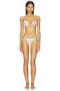 view 4 of 5 BAS DE MAILLOT DE BAIN THE BAILEY STRING BIKINI  in Butter Yellow