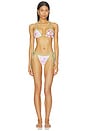 view 4 of 5 The Bailey String Bikini Top in Butter Yellow