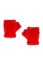 view 1 of 2 GANTS TOLLY FAUX FUR in Red