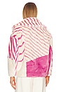view 4 of 5 Rita Coat in Pink Stripe