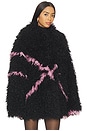view 2 of 4 Cocoon Coat in Black