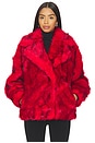 view 1 of 4 MANTEAU RITA in Red
