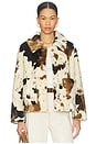 view 1 of 5 BLOUSON TRACI in Cow Print