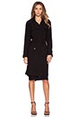 view 2 of 5 Trench Coat in Black