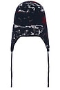 view 1 of 3 Static Tie Up Beanie in Black