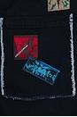 view 3 of 5 Jorts in Black Denim