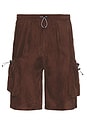 view 1 of 4 OVERSIZE ショートパンツ in Brown