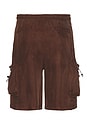 view 2 of 4 OVERSIZE ショートパンツ in Brown