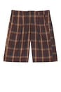 view 4 of 5 Tartan Hollywood Shorts in Brown