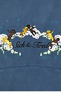 view 3 of 4 SICK AND TIRED パーカー in Blue