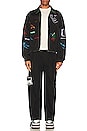 view 6 of 6 BLOUSON in Blue & Green