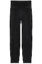 view 5 of 5 Spiraling Wide Leg Cord Pants in Black