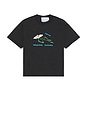 view 1 of 3 Thanks For Asking Reversible Tee in Black