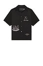 view 1 of 4 Life Is Magic Button Up Shirt in Black