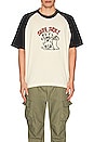 view 3 of 3 X Keith Haring Safe Sex Tee in Black & White