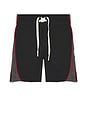 view 1 of 6 Y2K Panel Boardshorts in Black & Grey