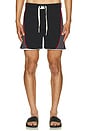 view 5 of 6 Y2K Panel Boardshorts in Black & Grey