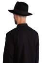 view 4 of 4 Fedora Wool Felt Hat in Black