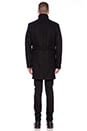 view 4 of 5 Gavin 46 Compact Melton Jacket in Black