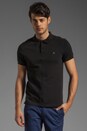 view 1 of 5 Rubi Slim JL Pique Polo in Black