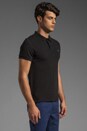 view 2 of 5 Rubi Slim JL Pique Polo in Black