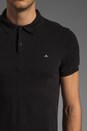 view 5 of 5 Rubi Slim JL Pique Polo in Black