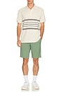 view 3 of 4 Eloy Short in Hedge Green