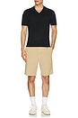 view 3 of 4 Shane Cotton Stretch Shorts in KELP