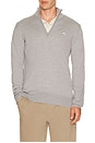 view 1 of 6 Kian Knitted Sweater in Grey Melange