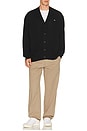 view 3 of 5 Lucas Knitted Cardigan in Black