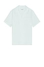view 4 of 4 Elio Linen Shirt in BAY
