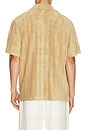 view 2 of 4 Ted Stripe Terry Shirt in KELP