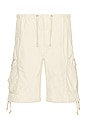 view 1 of 4 Parachute Cargo Shorts in Ecru