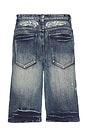 view 2 of 6 Blade Colossus Jorts in Vintage Blue