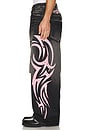 view 4 of 5 Pink Blade XL Colossus Jeans in Black