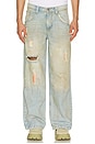 view 3 of 6 Blue Sun Bleached Surf Colossus Jeans in Blue