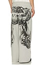 view 5 of 6 Gothic Printed Joggers in Grey
