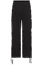 view 4 of 6 Parachute Cargo Pants in Black