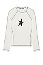 view 1 of 4 Starstruck Long Sleeve Tee in Off White
