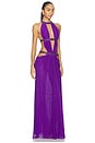 view 2 of 4 VESTIDO CUT OUT MAXI in Purple