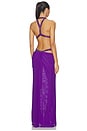 view 3 of 4 VESTIDO CUT OUT MAXI in Purple