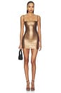 view 2 of 5 VESTIDO LACE UP BANDAGE in Bronze