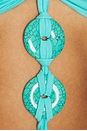 view 4 of 4 ROBE MINI WITH TWIST DETAIL in Light Blue