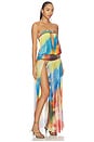 view 2 of 4 ROBE JEWEL BAND DOUBLE SPLIT MAXI  in Multi