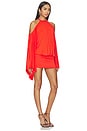 view 3 of 4 ROBE BEADED TROPICAL BATWING  in Orange