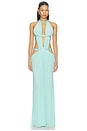 view 1 of 4 ROBE 6AM MAXI  in Ice Blue