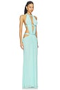 view 2 of 4 ROBE 6AM MAXI  in Ice Blue