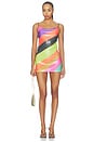 view 1 of 4 VESTIDO OPEN BACK SEQUIN MINI  in Multi