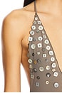 view 4 of 4 Layered Mini Dress in Grey