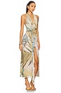 view 2 of 4 Cindy Plunge Maxi Dress in Green